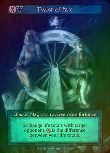 【FOIL】[Water] Twist of Fate [beta-Unique]